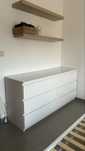 Comoda branca MALM IKEA