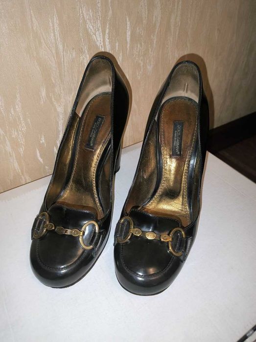 Вінтажні туфлі Dolce&Gabbana Vero Cuoio, 37 розмір, Italy