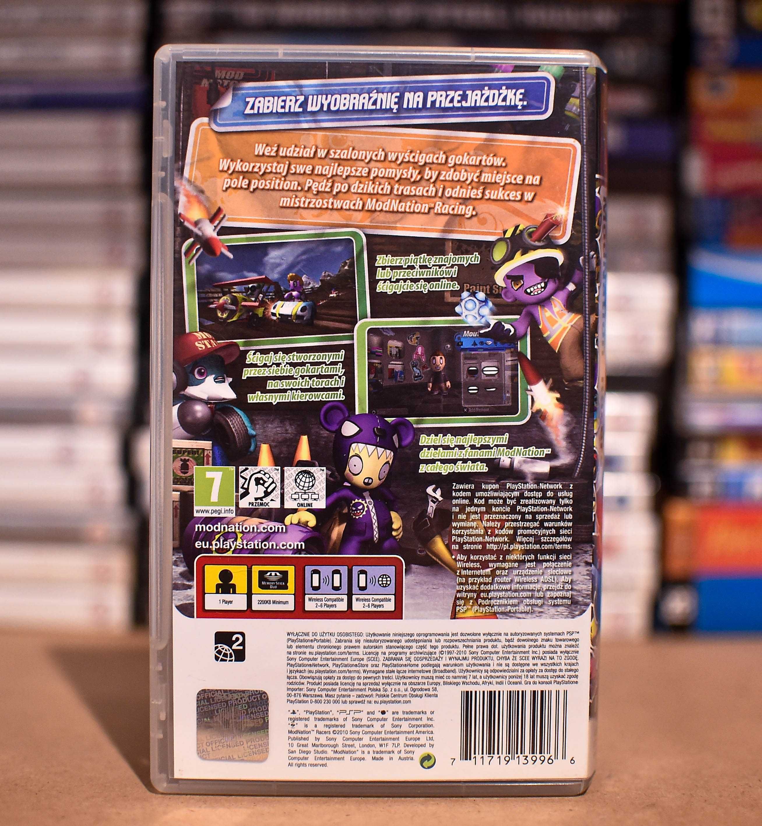 PSP # ModNation Racers PL