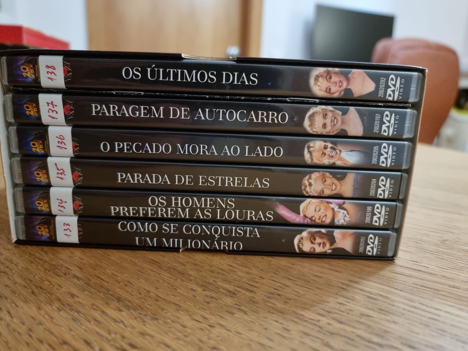 DVDs Marilyn Monroe Ed Coleccionador