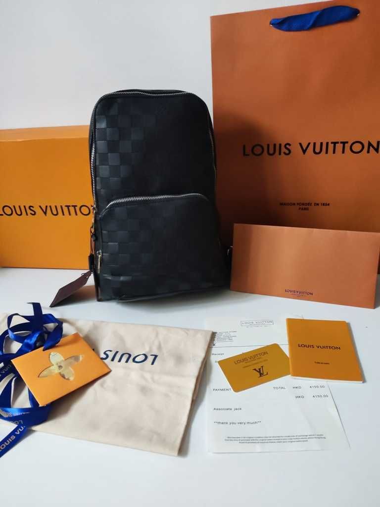 LOUIS VUITTON Plecak Worek damski męski Torebka torba, skóra 67-32