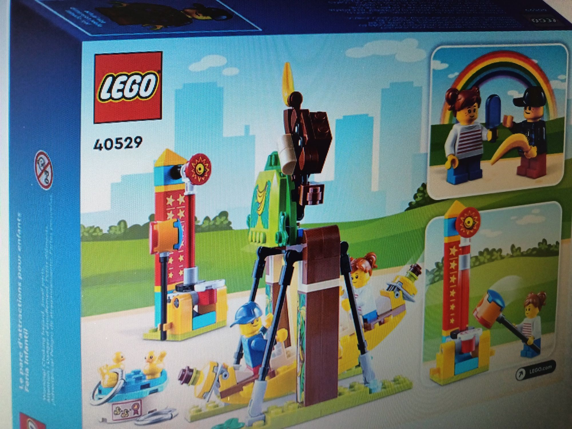 LEGO 40529 Park rozrywki dla dzieci.