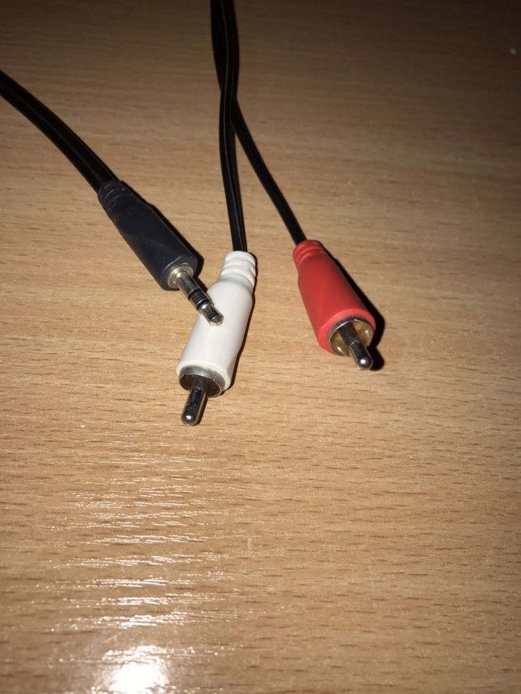 2 x RCA - 3.5 mm - Jack na dwa chinche