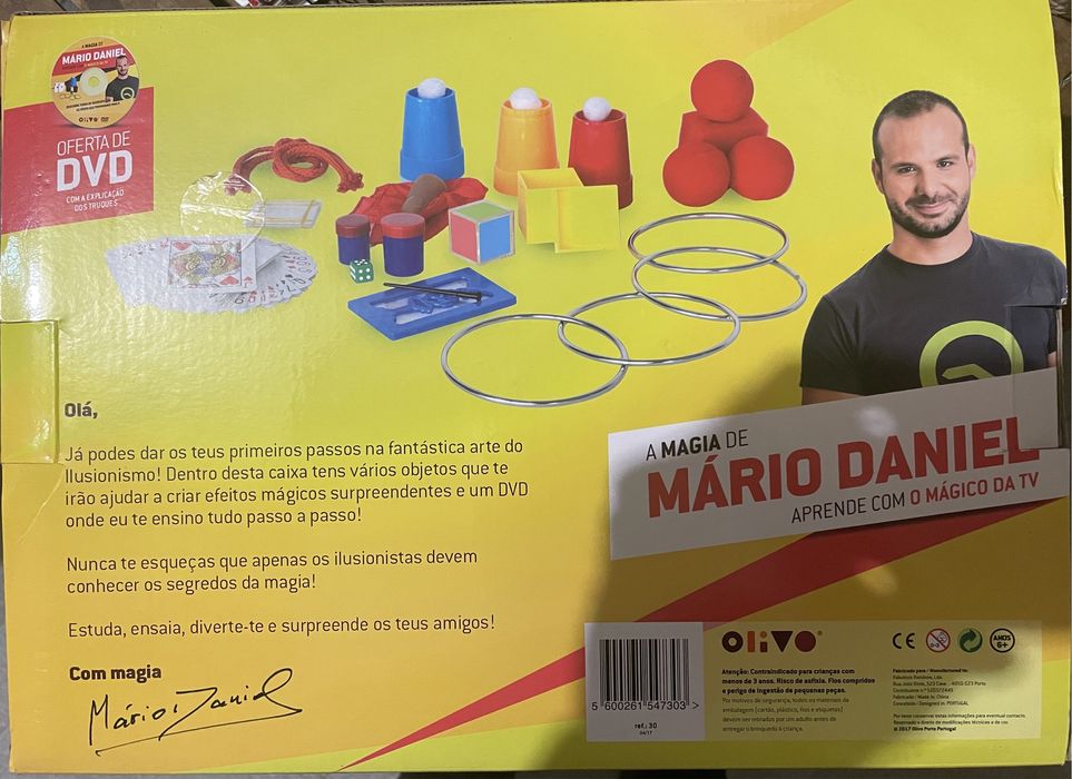 Jogo magia mario daniel + CD