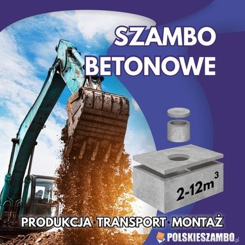 Szambo betonowe Zbiornik Betonowy Deszczówka Piwniczka # PRODUCENT #