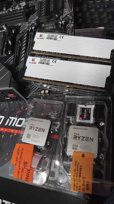 Геймерський комплект на AM4 - B550M 5700x 32Gb 3200Mhz