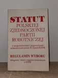 Statut PZPR rok 1986 oryginał