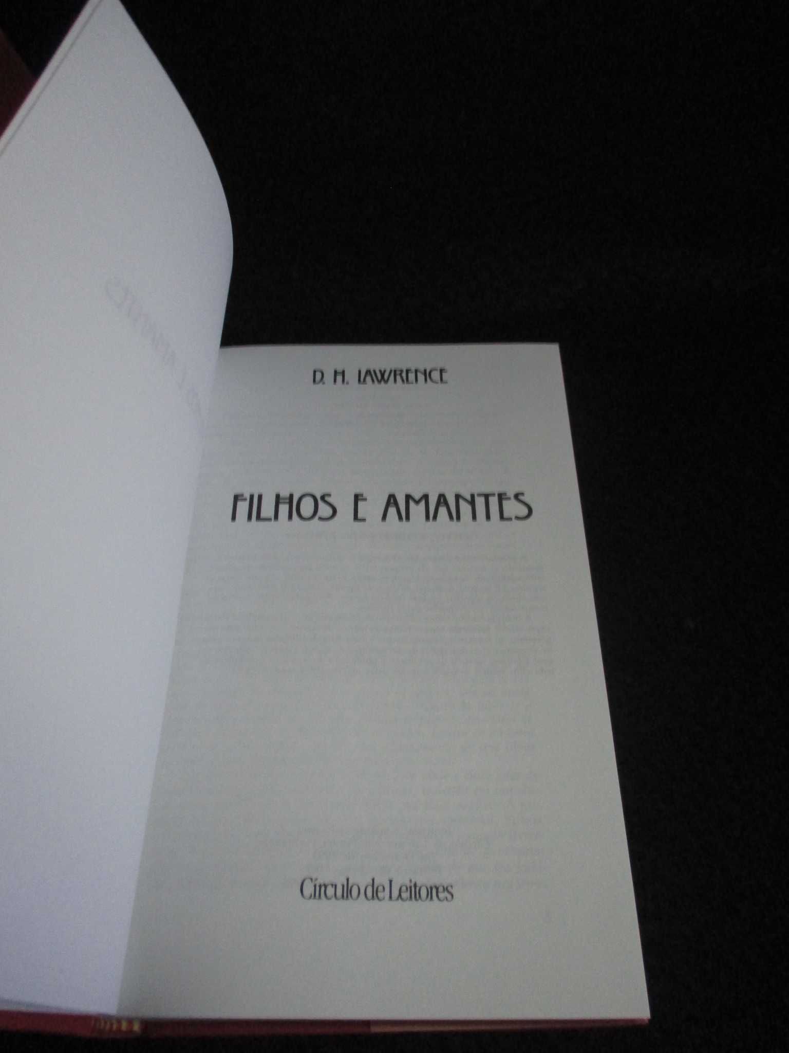 Livro Filhos e Amantes D. H. Lawrence