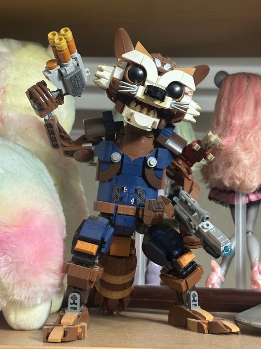 Lego Marvel енот ракета Стражи Галактики лего конструктор