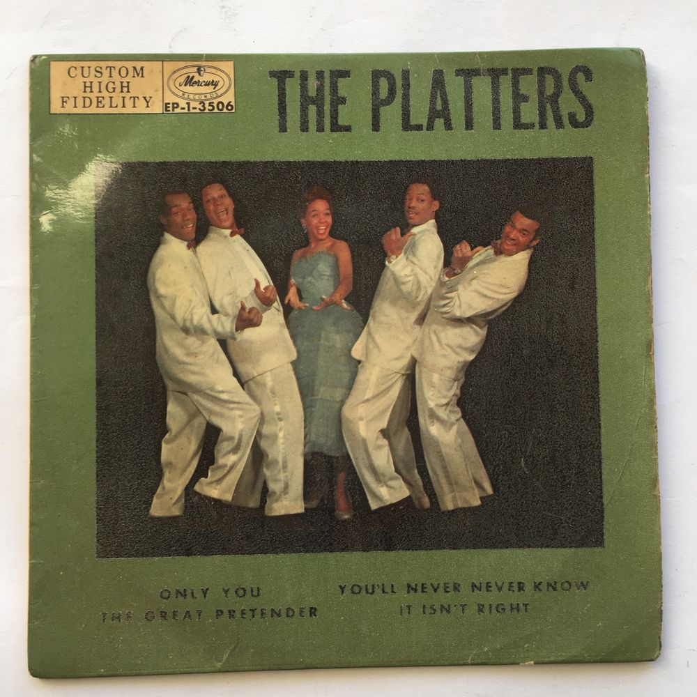 vinil 45rpm the platters - only you / the great pretender ...