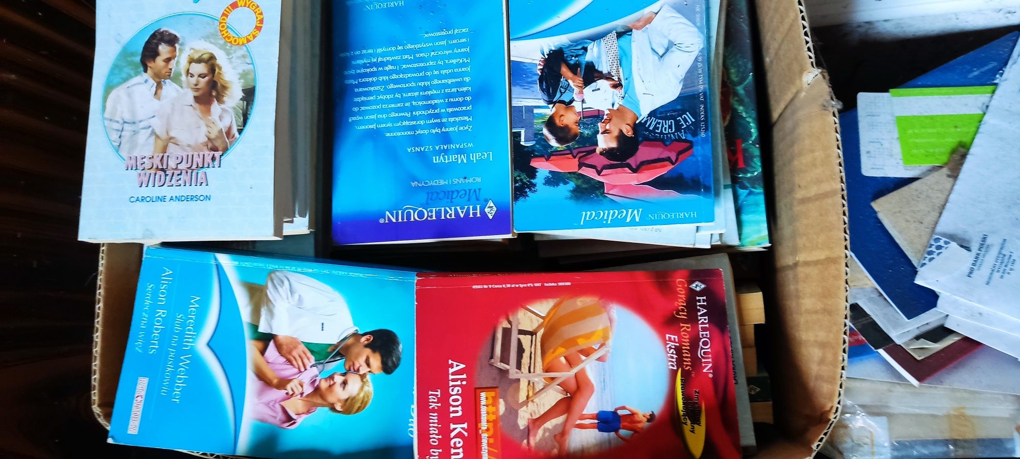 Harlequin książki różne