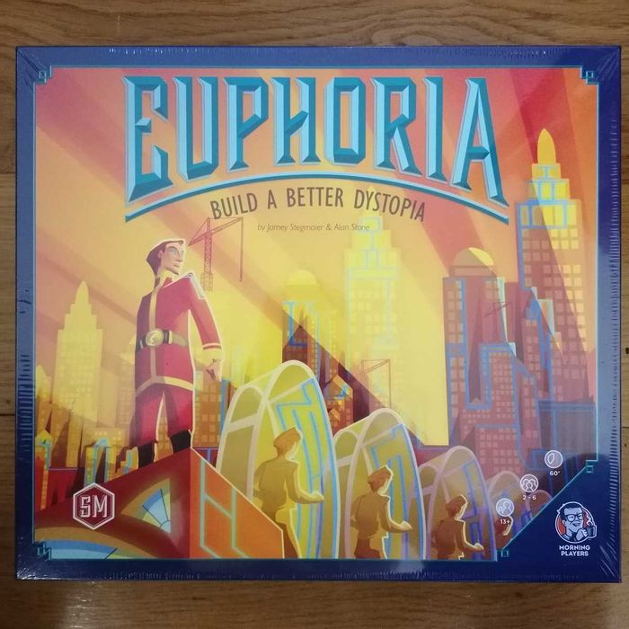 Euphoria: Build a Better Dystopia - jogo de tabuleiro