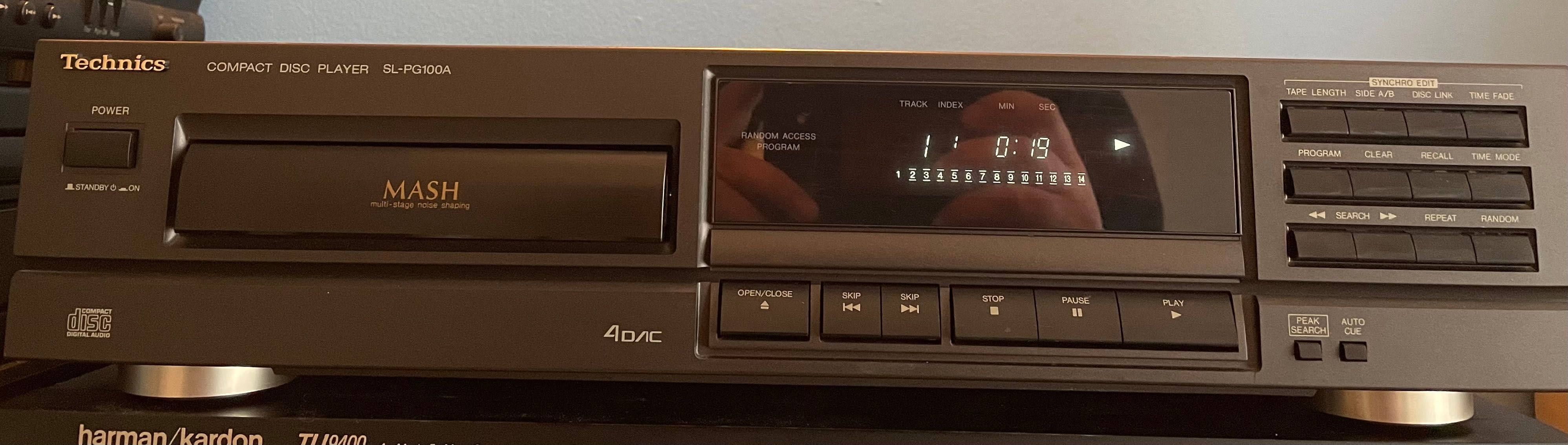 TECHNICS SL-PG100A Odtwarzacz CD