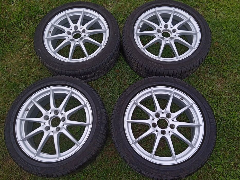 felgi aluminiowe 5x112 Mercedes B W246 W245 W247 Opony zima 7mm et49 17