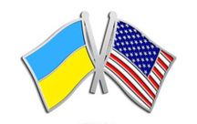 Двойной Значок Украина Сша
