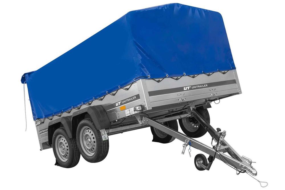 Przyczepka samochodowa GARDEN 265/2 KIPP 264x150 stelaż H800 pokrowiec