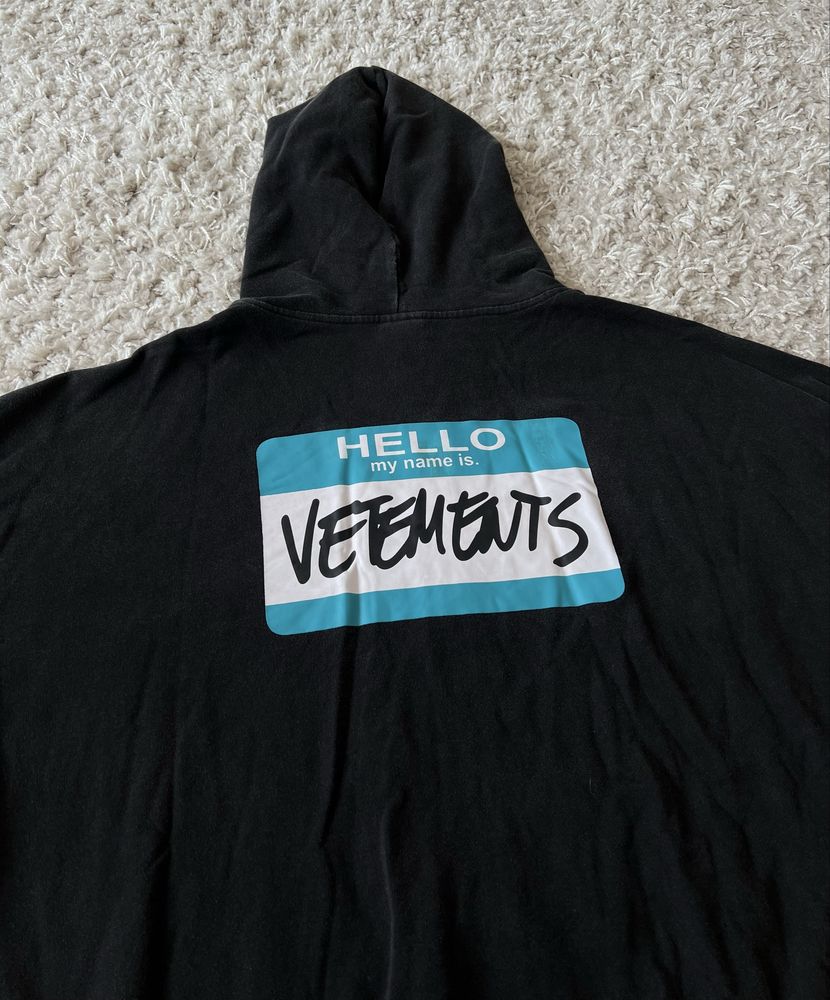 Vetements зіп худі
