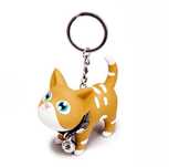 Porta-Chaves Gato com guizo em vinil