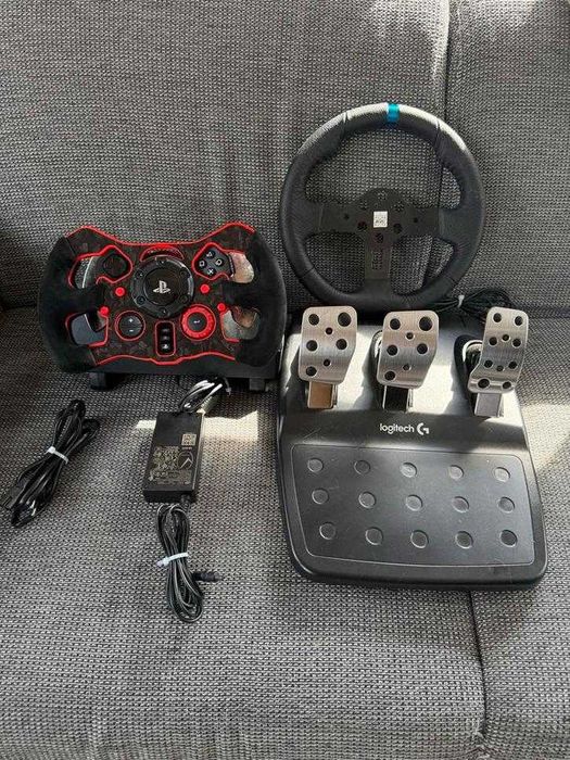 Logitech G923 Кермо для автоспорту - PS5/PS4/PC
