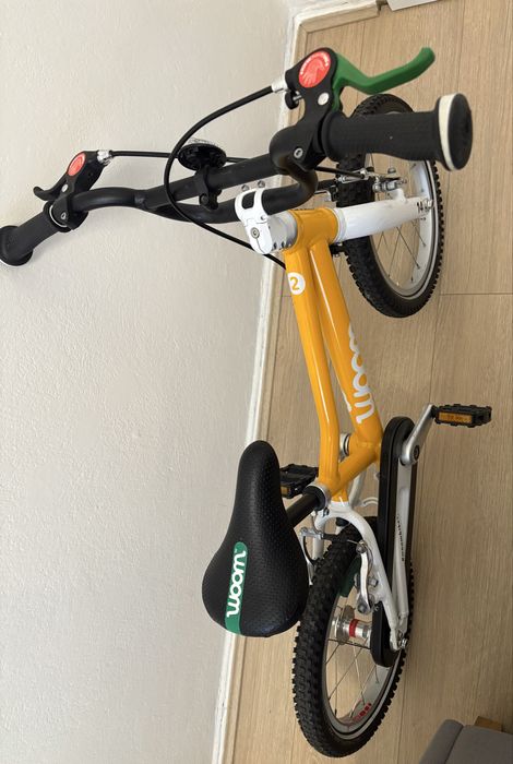 Rower Woom 2, żółty