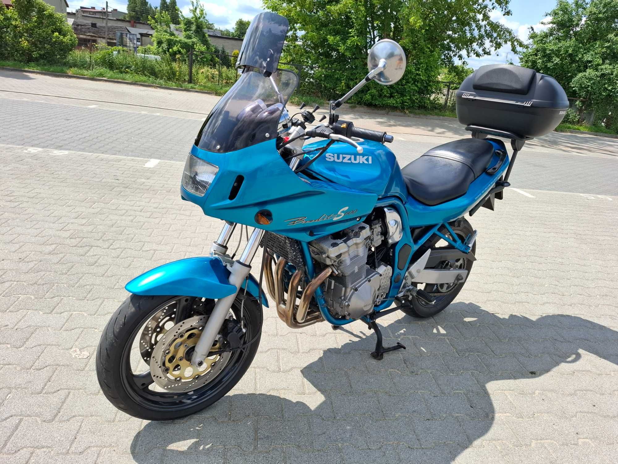 Suzuki GSF 600S Bandit StanBdb Oryginał Ważne Opłaty Kufer 100%Sprawny