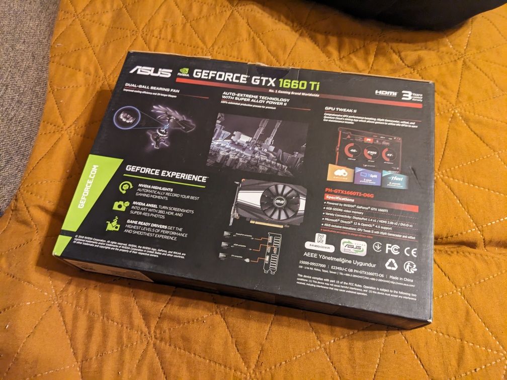 Asus GeForce GTX 1660 ti