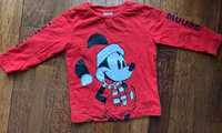 Czerwona bluzeczka świąteczna 
Mickey Mouse at NEXT  9/12 miesięcy