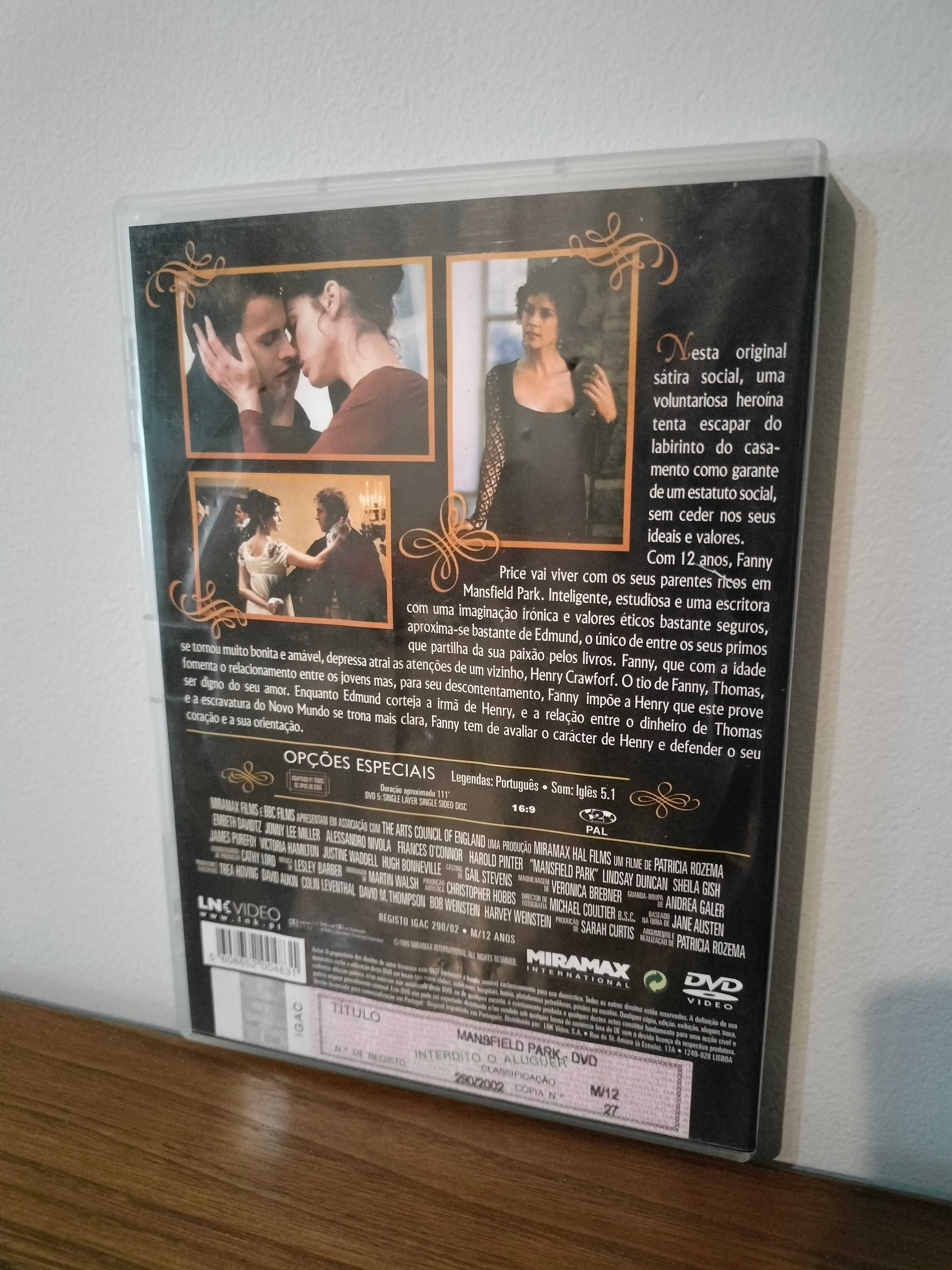Filme DVD: Mansfield Park