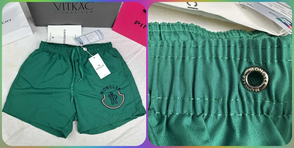 Spodenki armani plein krótkie szorty hugo boss nowe kapielowe logowane
