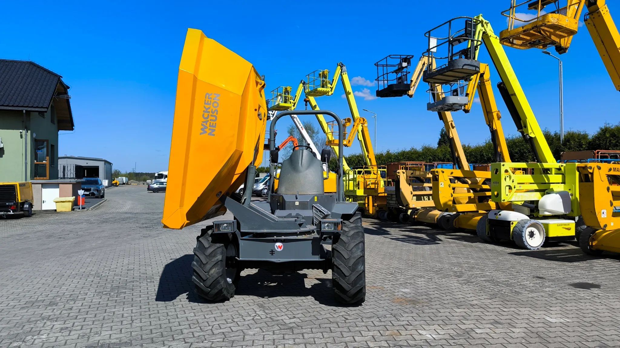 Wacker Neuson 6001 S  Wozidło - wywrot obrotowy na 3 strony