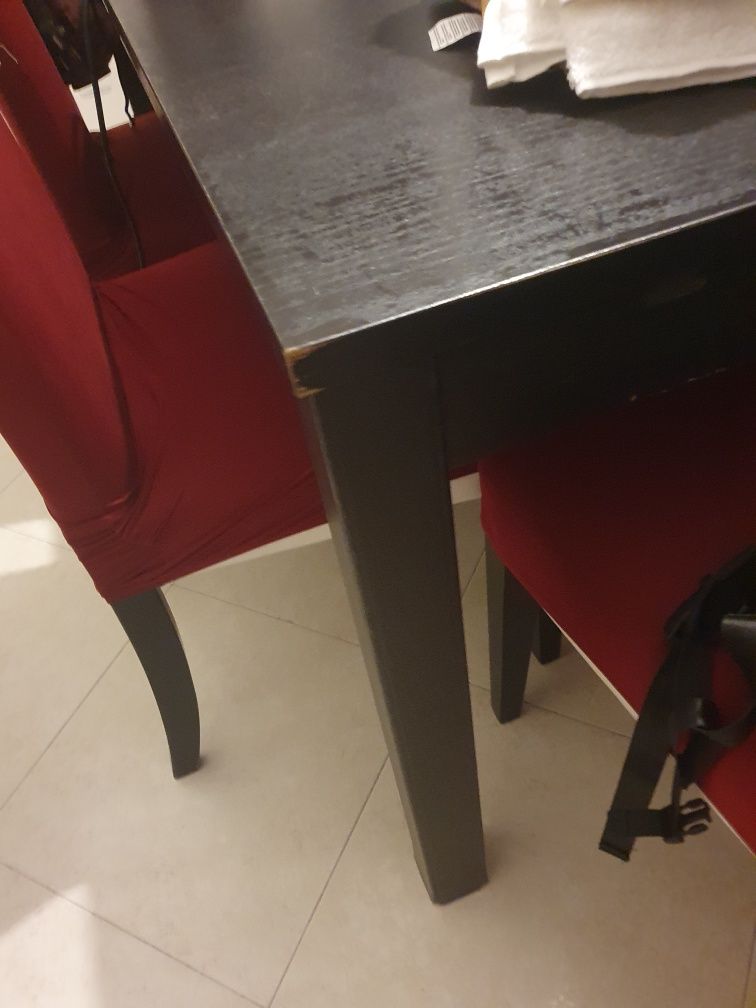 6 cadeiras IKEA Henriksdal (mesa opcional)