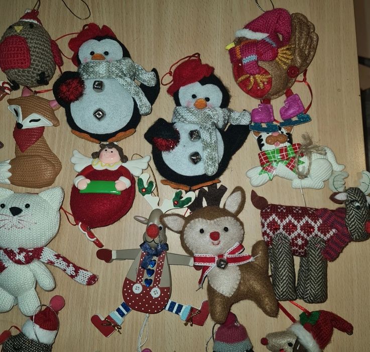 Conjunto bonecos natal loja gato preto