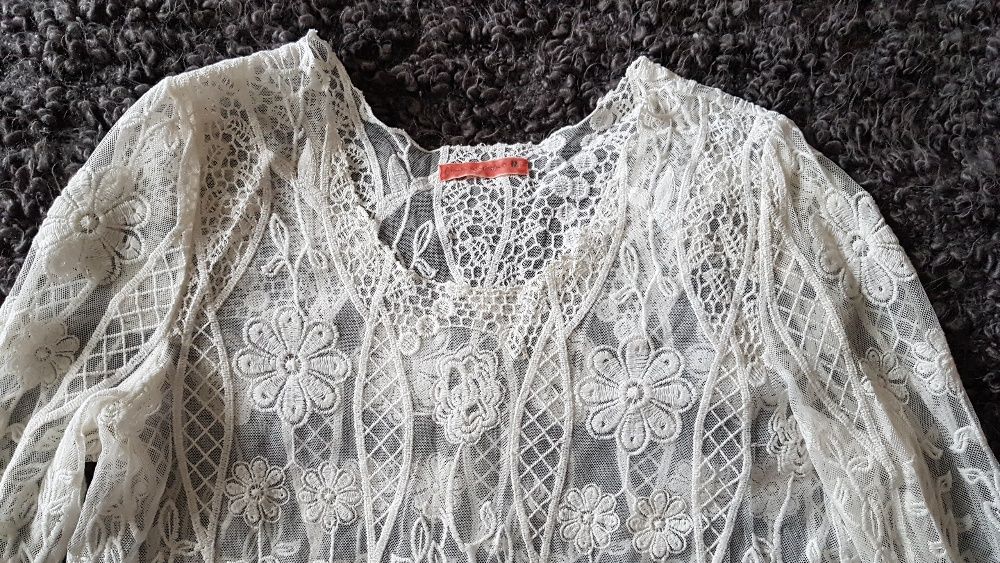 Bluzka tunika w stylu boho roz.M