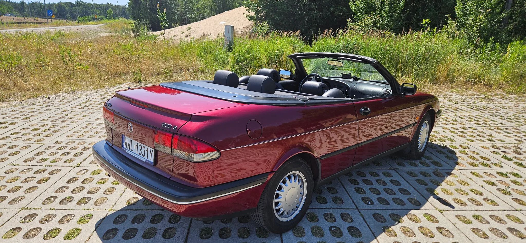 Saab 900 Saab 900 Cabrio bardzo dobry stan, sprawny, długie opłaty, nowe opony