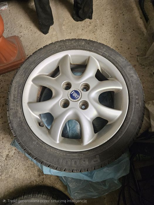 Felgi z oponami Pirelli Fiat