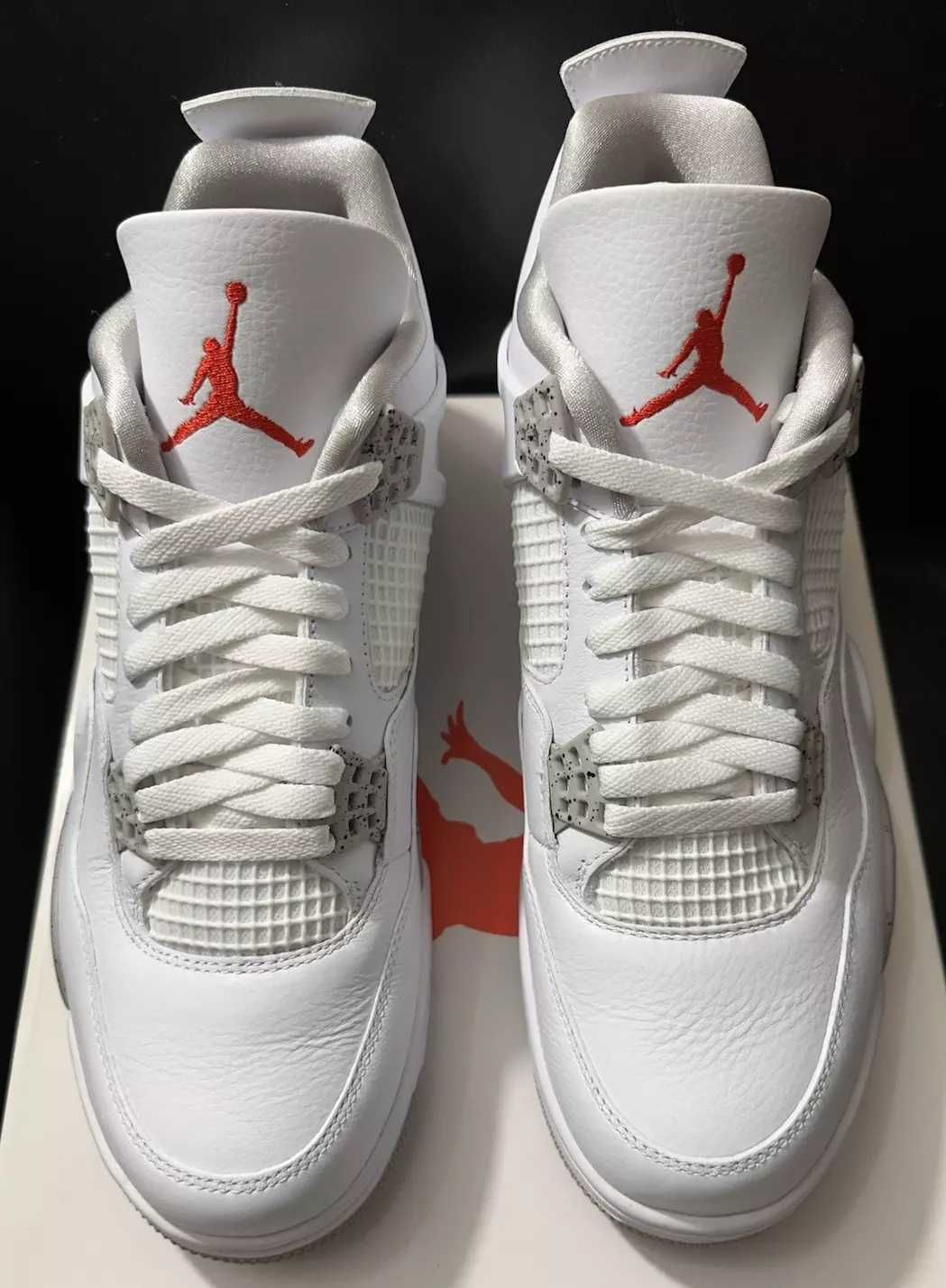 Jordan 4 Retro Białe Oreo Buty codzienne nowe z metką R.41