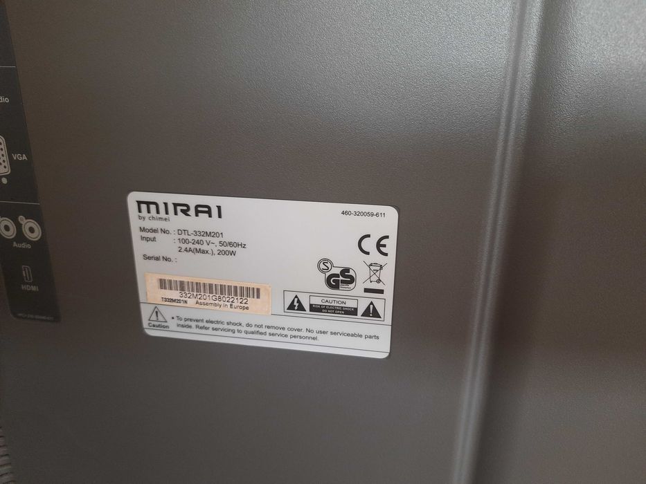 Продам телевізор в роб.стані Mirai 32"