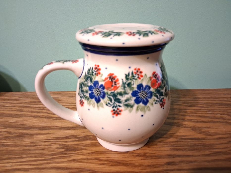 Kubek do ziol 400ml GAT1 Ceramika Artystyczna Boleslawiec