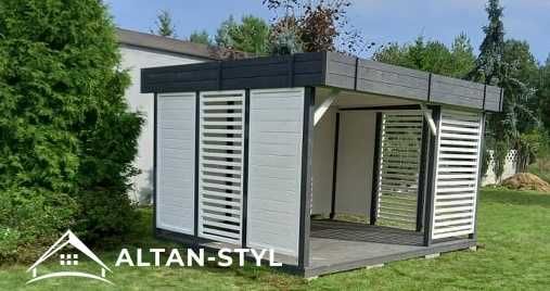 Altany, altanki, wiaty, altana ogrodowa SAMANTA 3x4m PRODUCENT