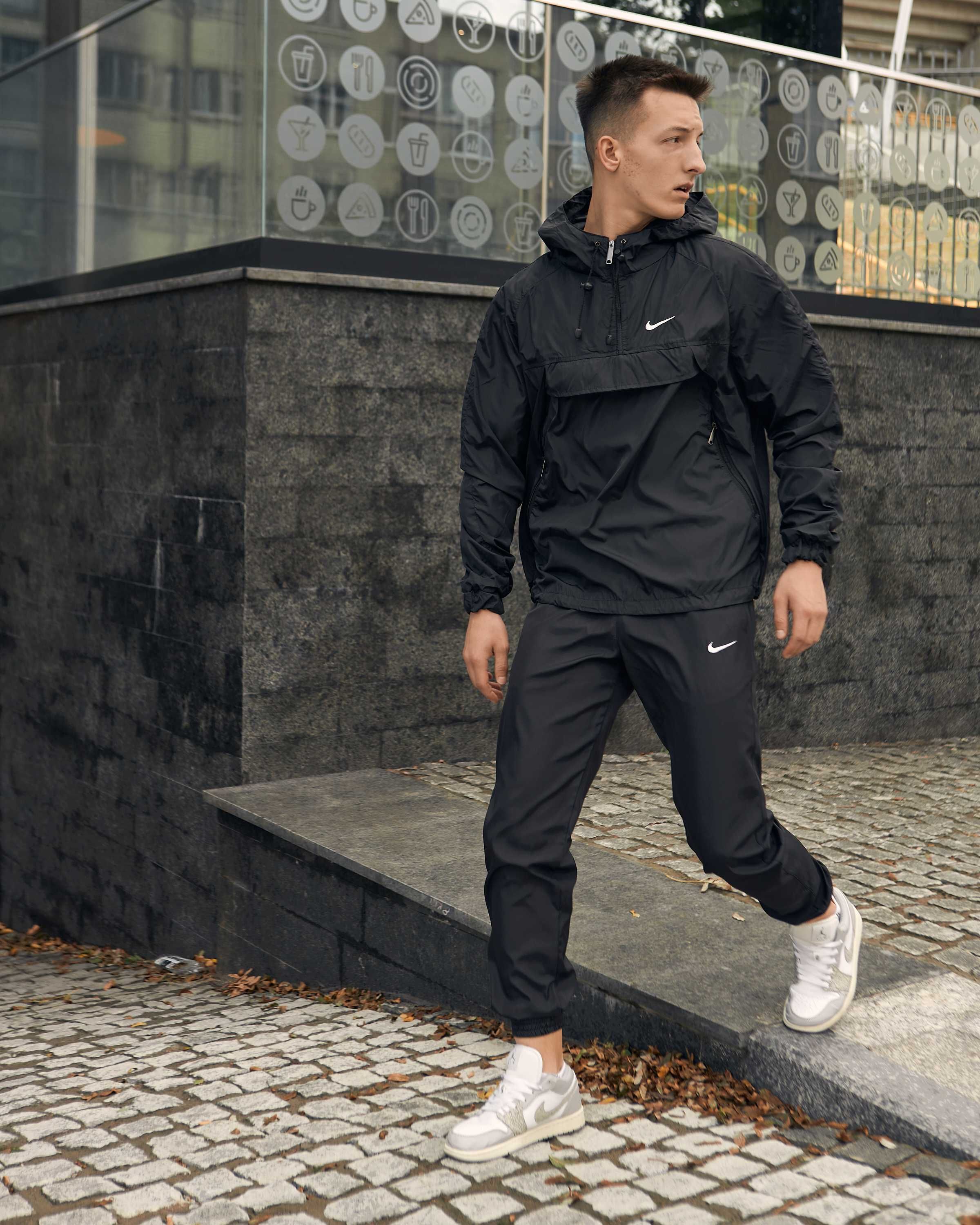 Комплект мужской Куртка Анорак Штаны Nike Спортивный костюм Найк