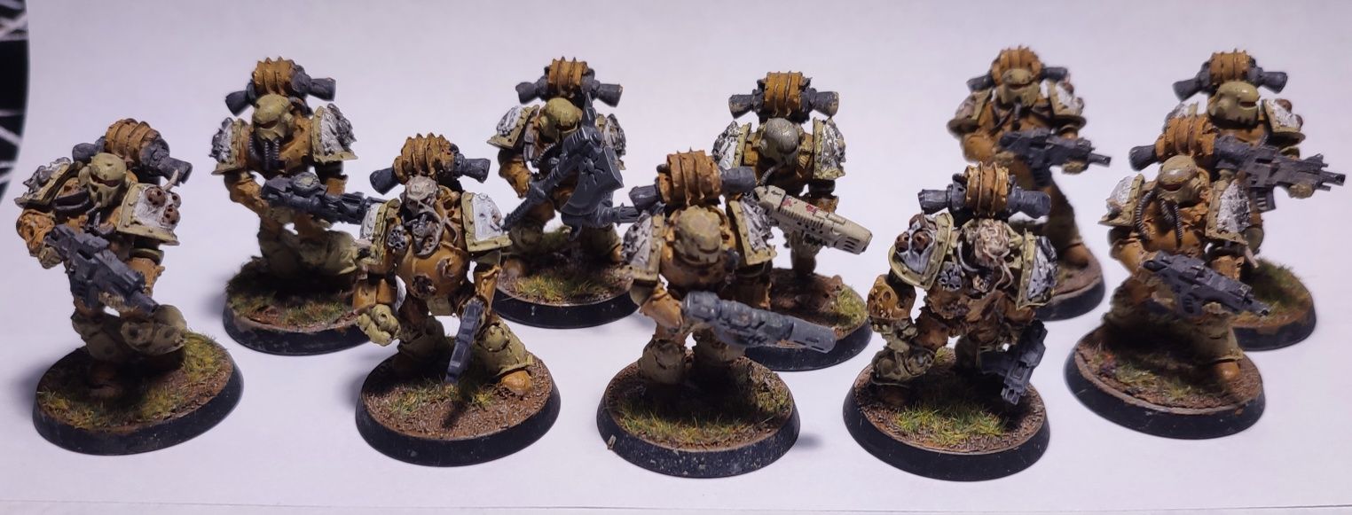 10x PLAUGE MARINES 1# Death Guard Warhammer 40k Forge World
