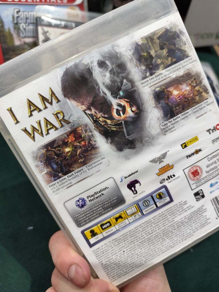 Warhammer 40000 Space Marine PlayStation 3 ps3
