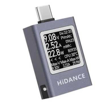 Багатофункціональний USB тестер НiDаnсе HDC-085C з інтерфейсом type-C