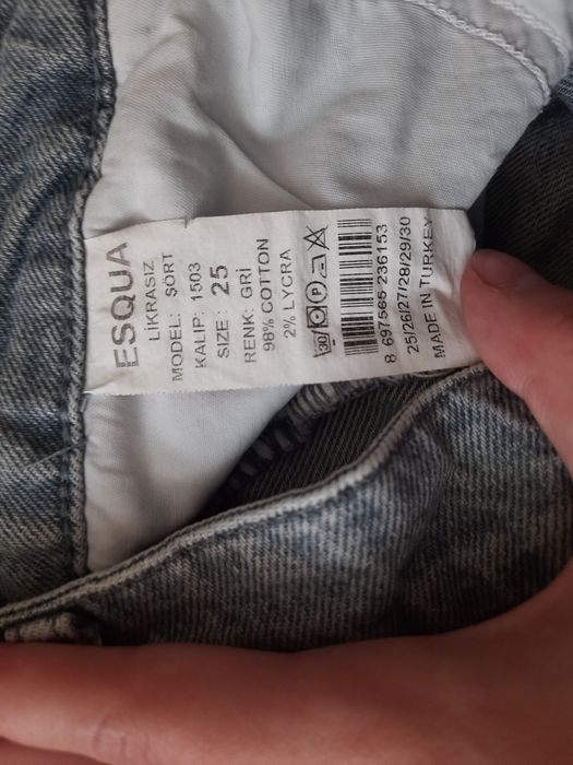 Шорты джинсовые летние