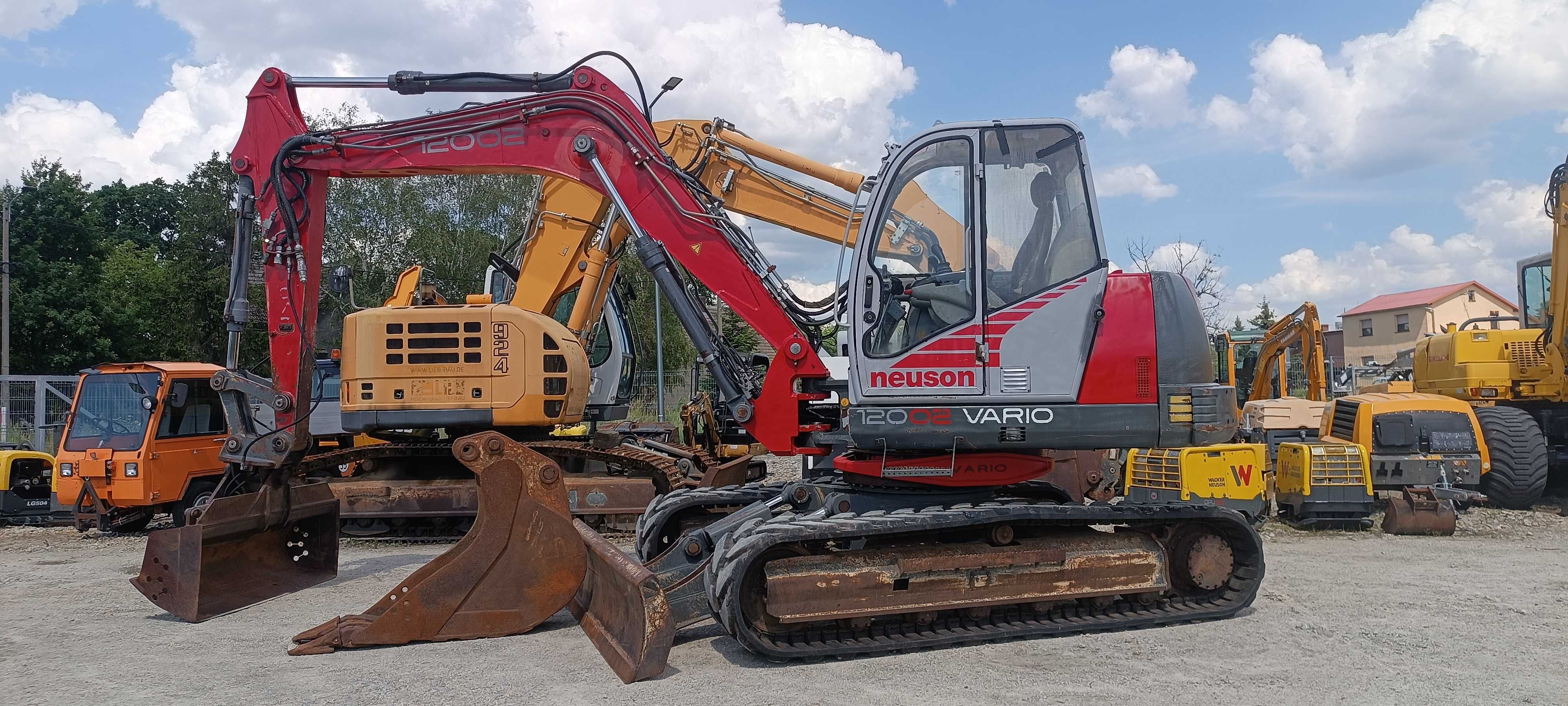 Minikoparka NEUSON 12002 RD / 12T / Wacker / CAT 308 312  TEREX TC 125