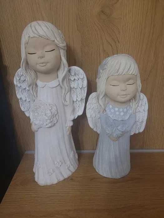 Piękne Figurki anioły duże prezent ANIOŁ święta komunia duże