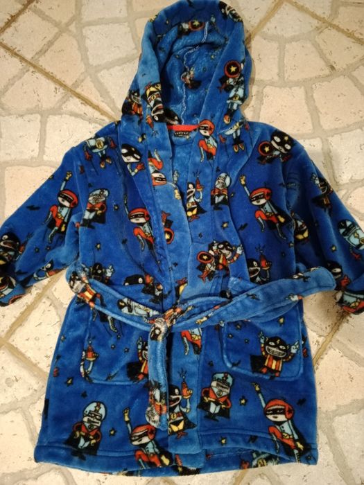 Szlafrok chłopiec 12 18 miesięcy  86 cm