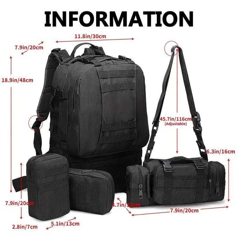 Mochila militar/campismo/eventos de segurança privada