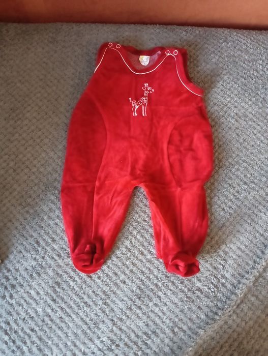 Nie używane ciepłe śpiochy dla dziewczynki lub chłopca 56-62