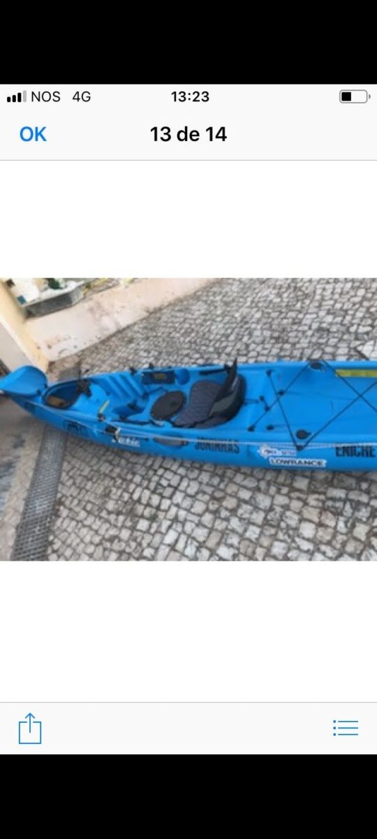 Vendo ou troco Kayak hobbie mirage